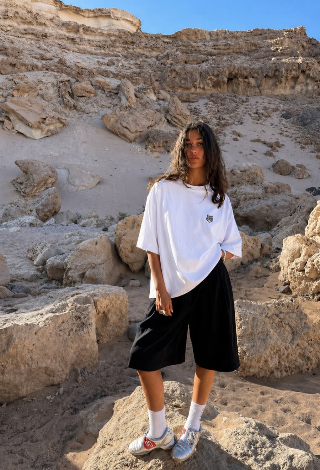 새상품] 메종키츠네 그레이폭스 반팔티 상품이미지2