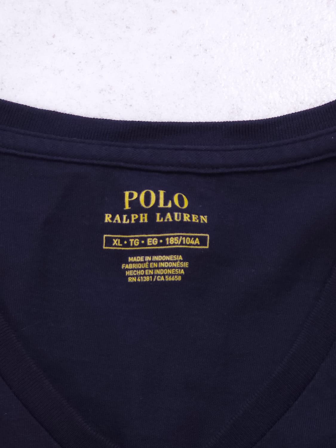 [XL] 폴로 랄프로렌 포니 브이넥 반팔 티셔츠 상품이미지4