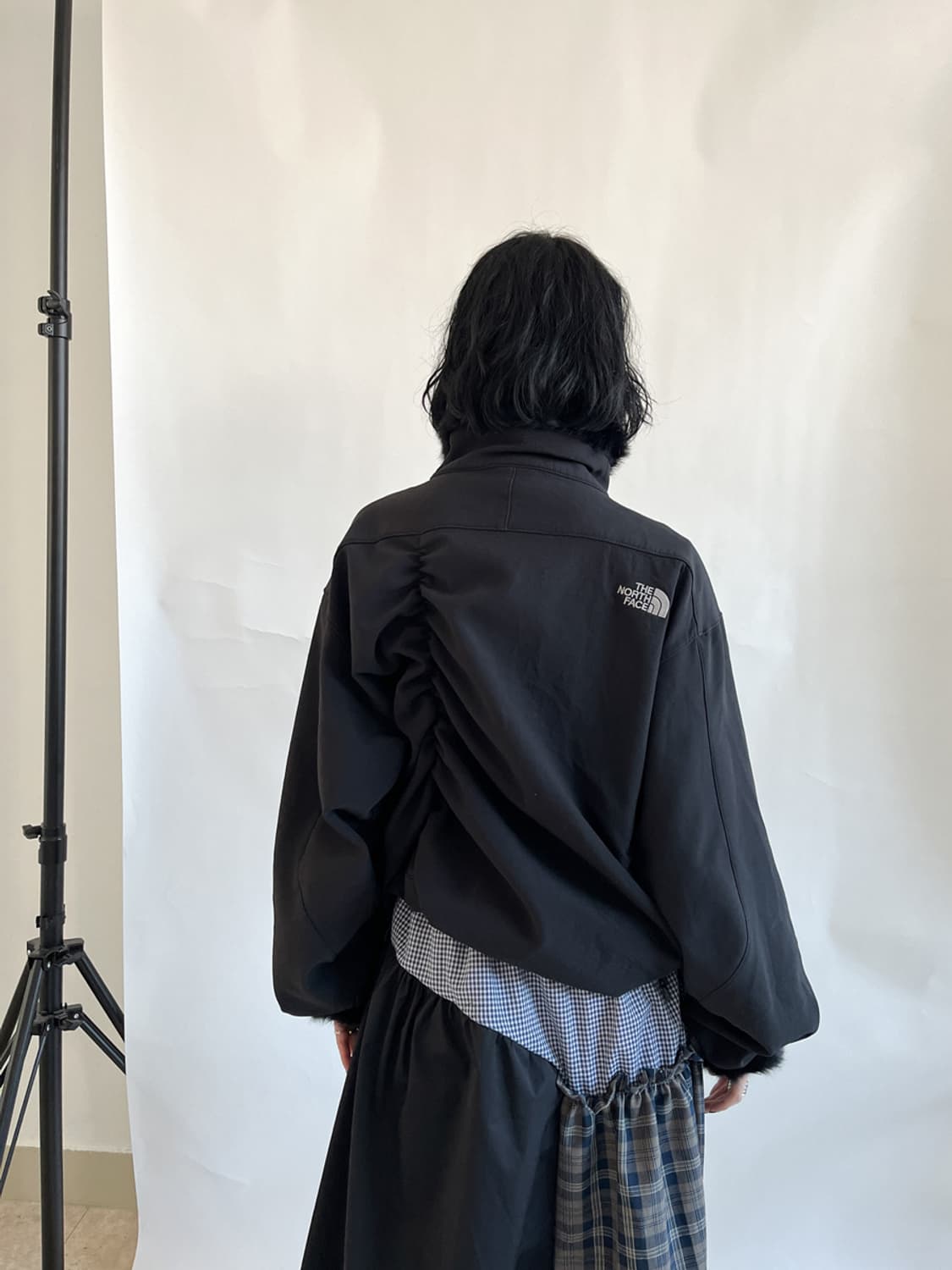 피린 업사이클링 노스페이스 후리스 자켓 상품이미지2