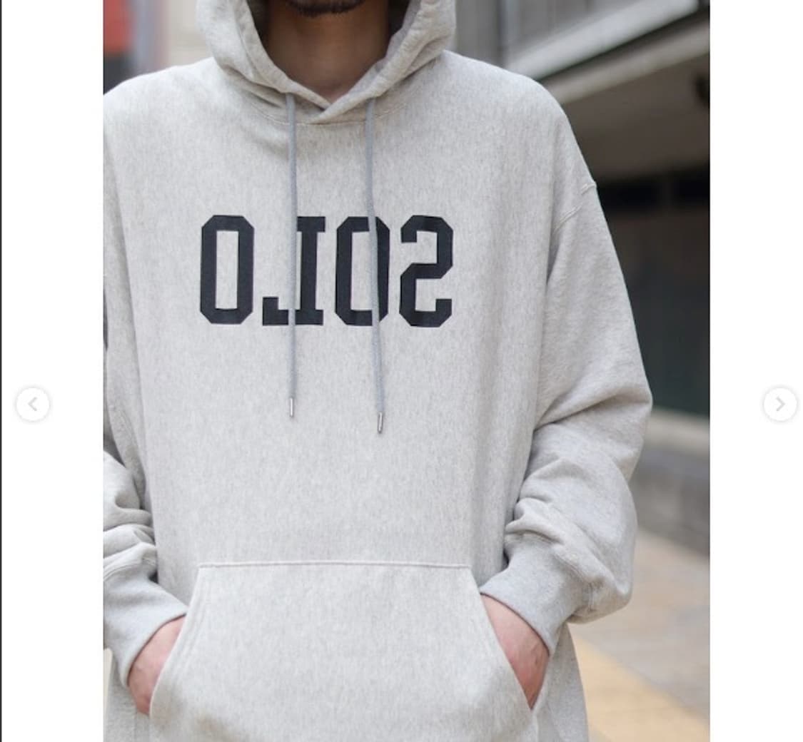 솔로이스트 23ss solo후디 오버사이즈드 상품이미지2