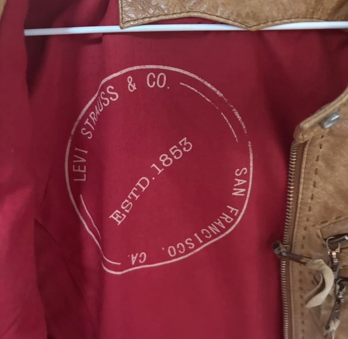 빈티지 리바이스 가죽자켓 상품이미지3