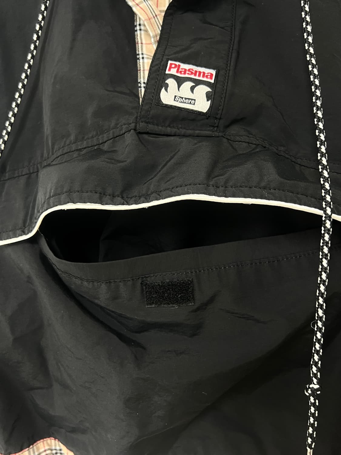 Plasma Sphere Checkered Anorak 체크 아노락 상품이미지3