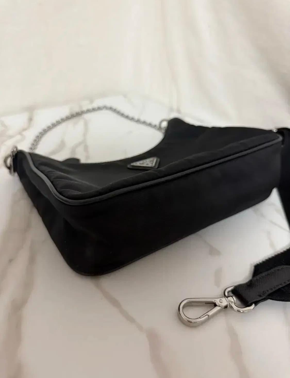 프라다 2005 리나일론 테수토 체인 호보백 크로스백 상품이미지3