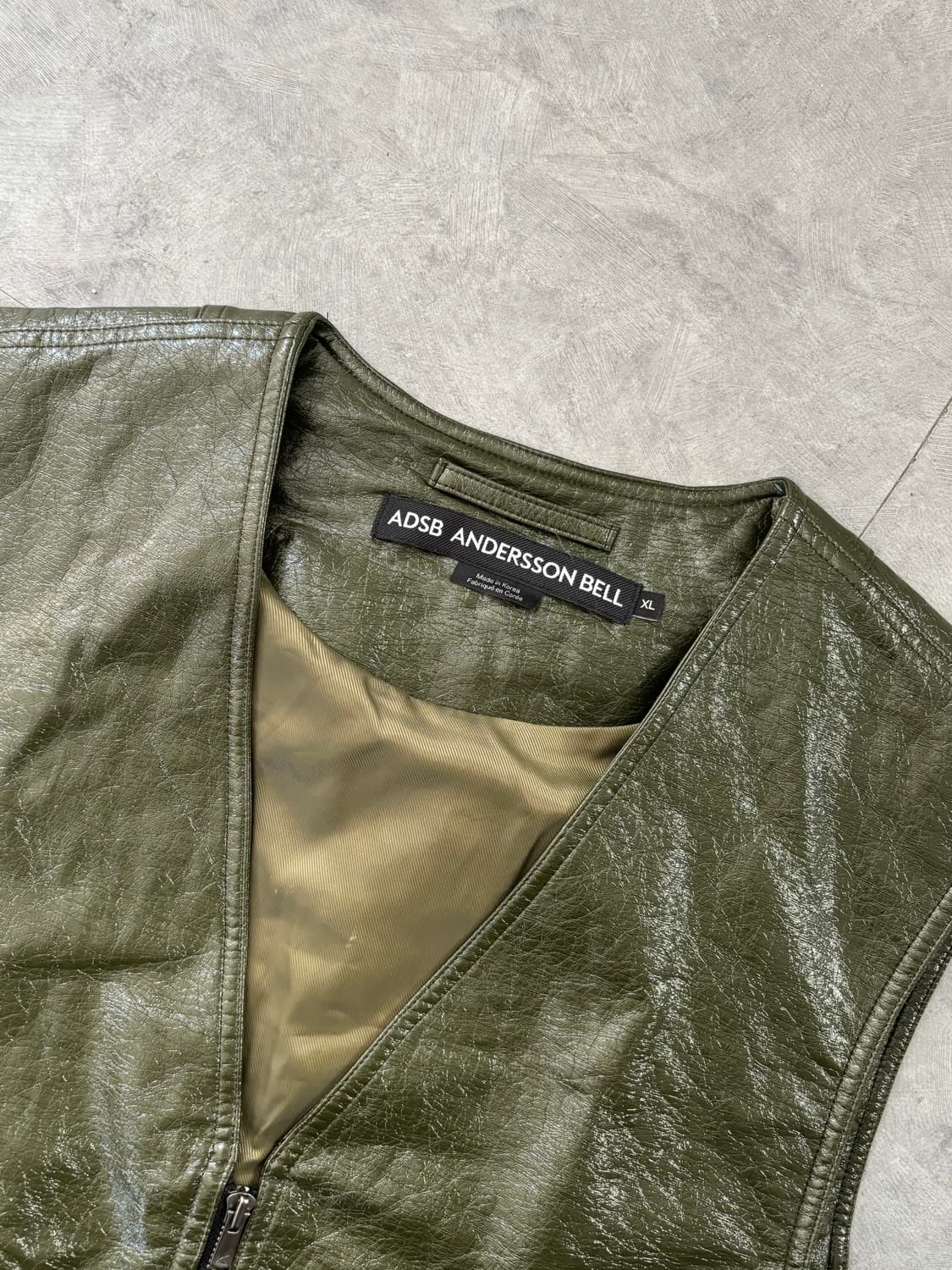 Andersson Bell 앤더슨벨 레더 베스트  상품이미지7