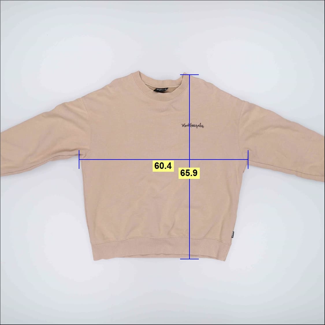 S 마크곤잘레스 레터링 맨투맨 0410H1 상품이미지5