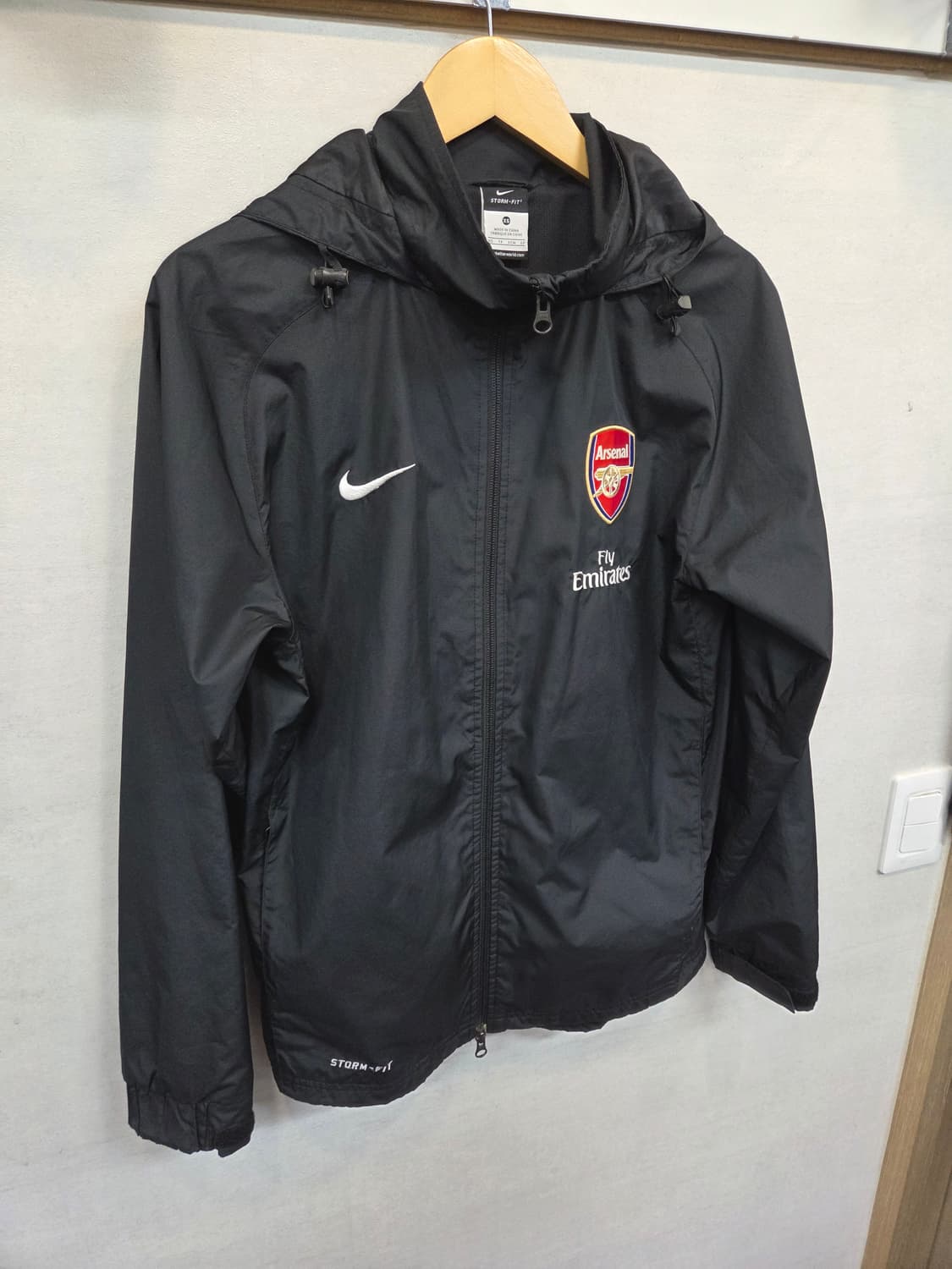 나이키 아스날 스톰핏 투웨이 바람막이 후드자켓 xs s 상품이미지5