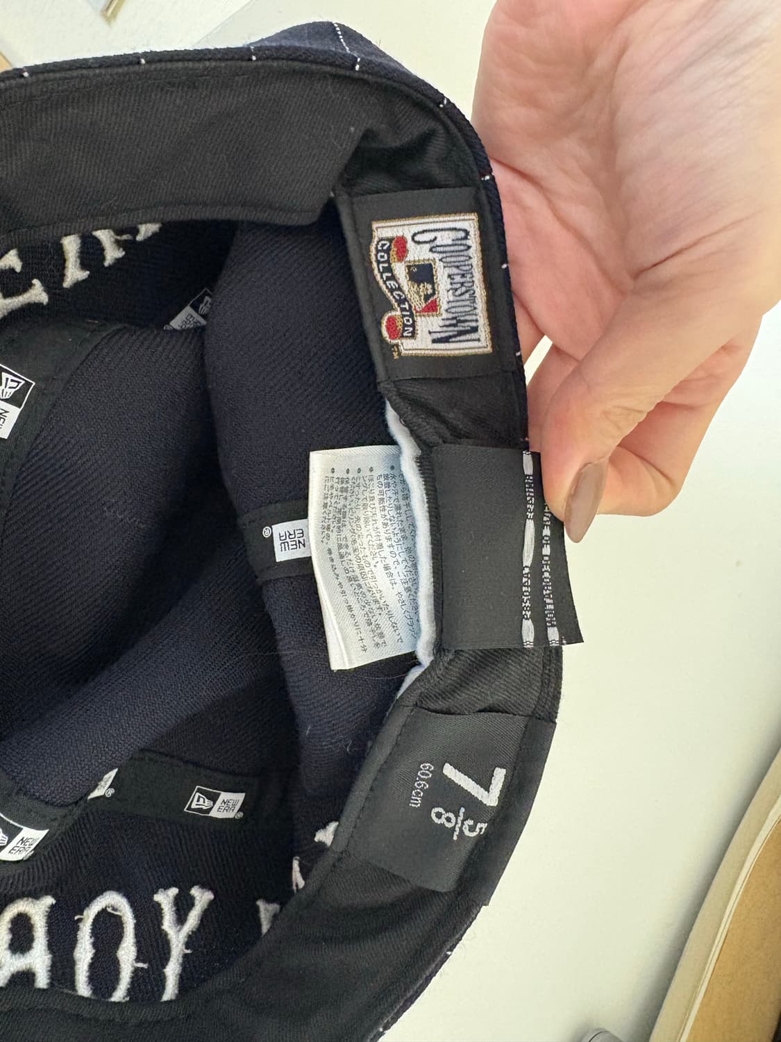 뉴에라 MLB 뉴욕 양키스 핀스트라이프 필박스 상품이미지6