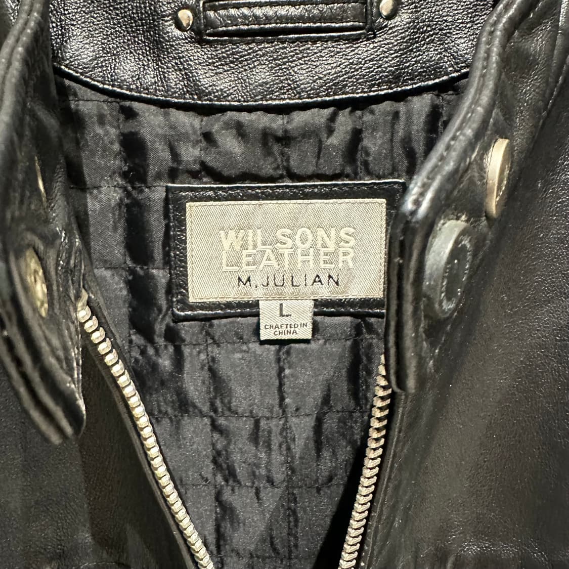 윌슨 레더 카페레이서 레더자켓 상품이미지4