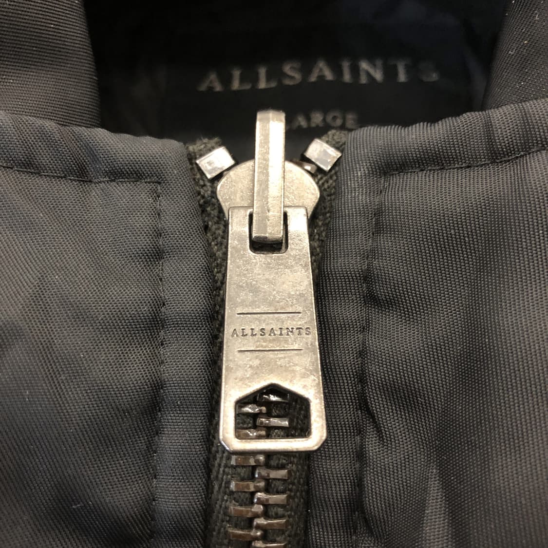 올세인츠 MA-1 더블지퍼 이탈리안 롱파카 110  상품이미지4