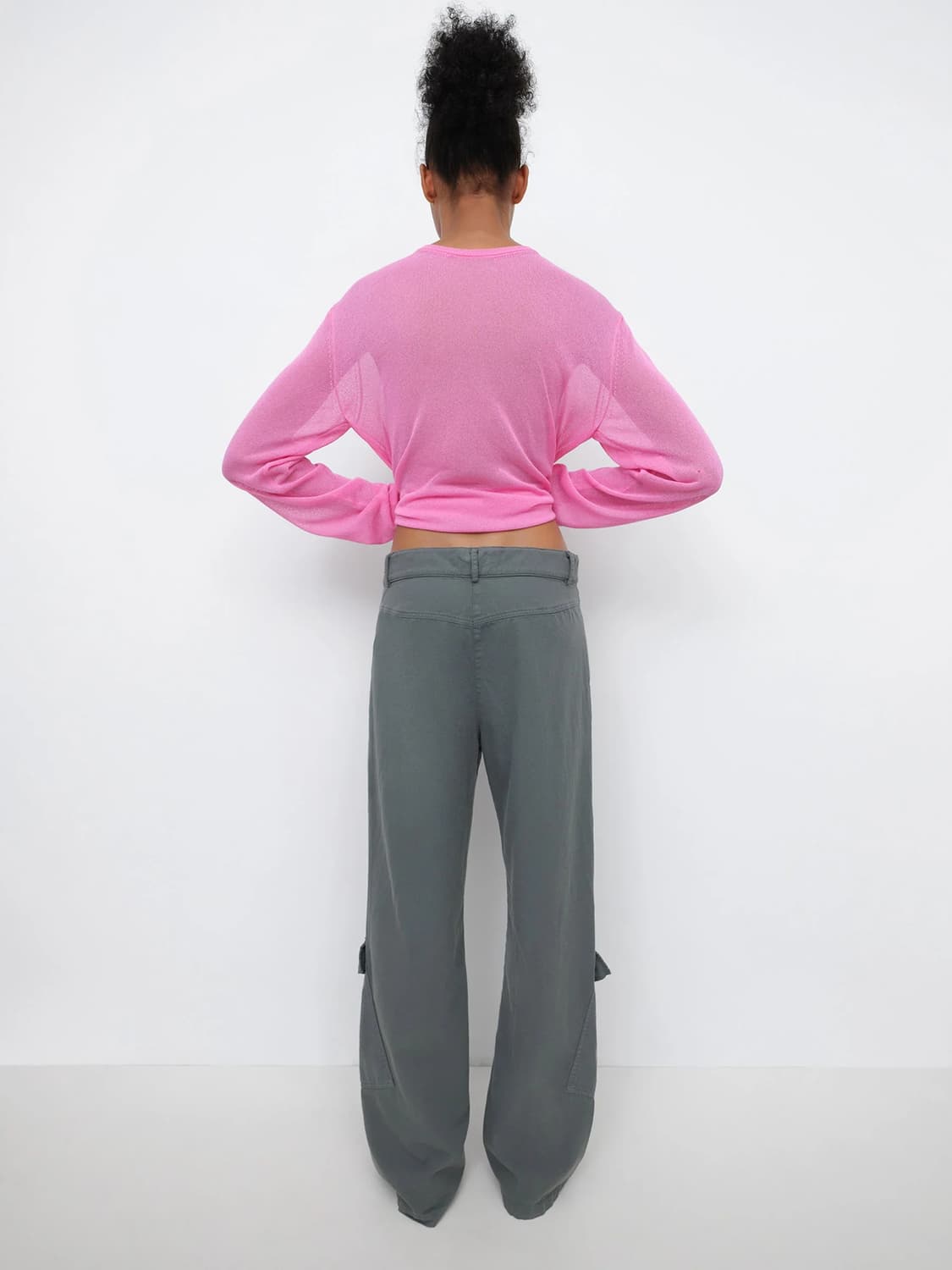 (36) 기마구아스 Irina 카고 팬츠 그레이 상품이미지6