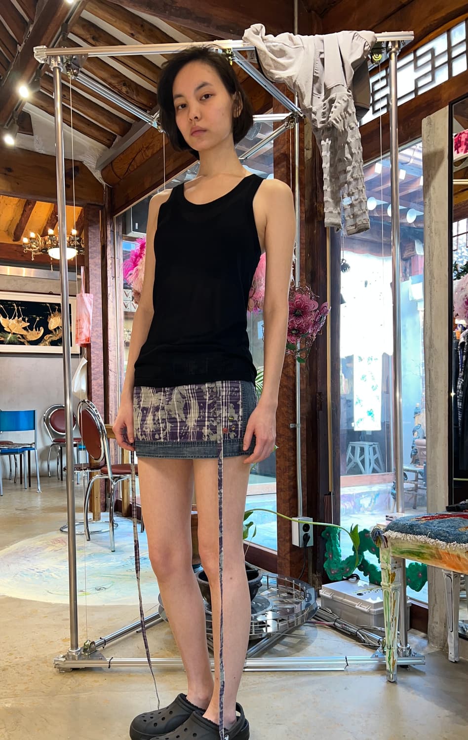 Studio Nicholson jersey sleeveless top 상품이미지3