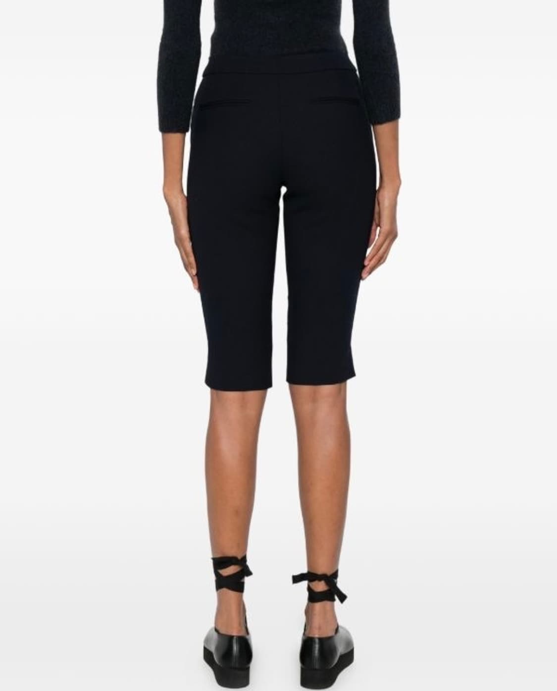 [8,10,12]슈슈통 25fw 카프리 팬츠/네이비 상품이미지3