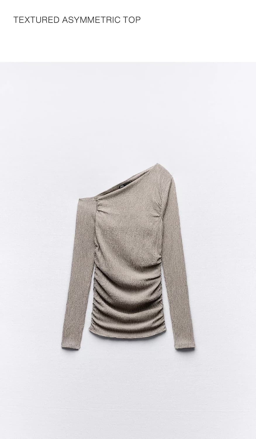 자라 텍스쳐 오프숄더 탑 상품이미지1