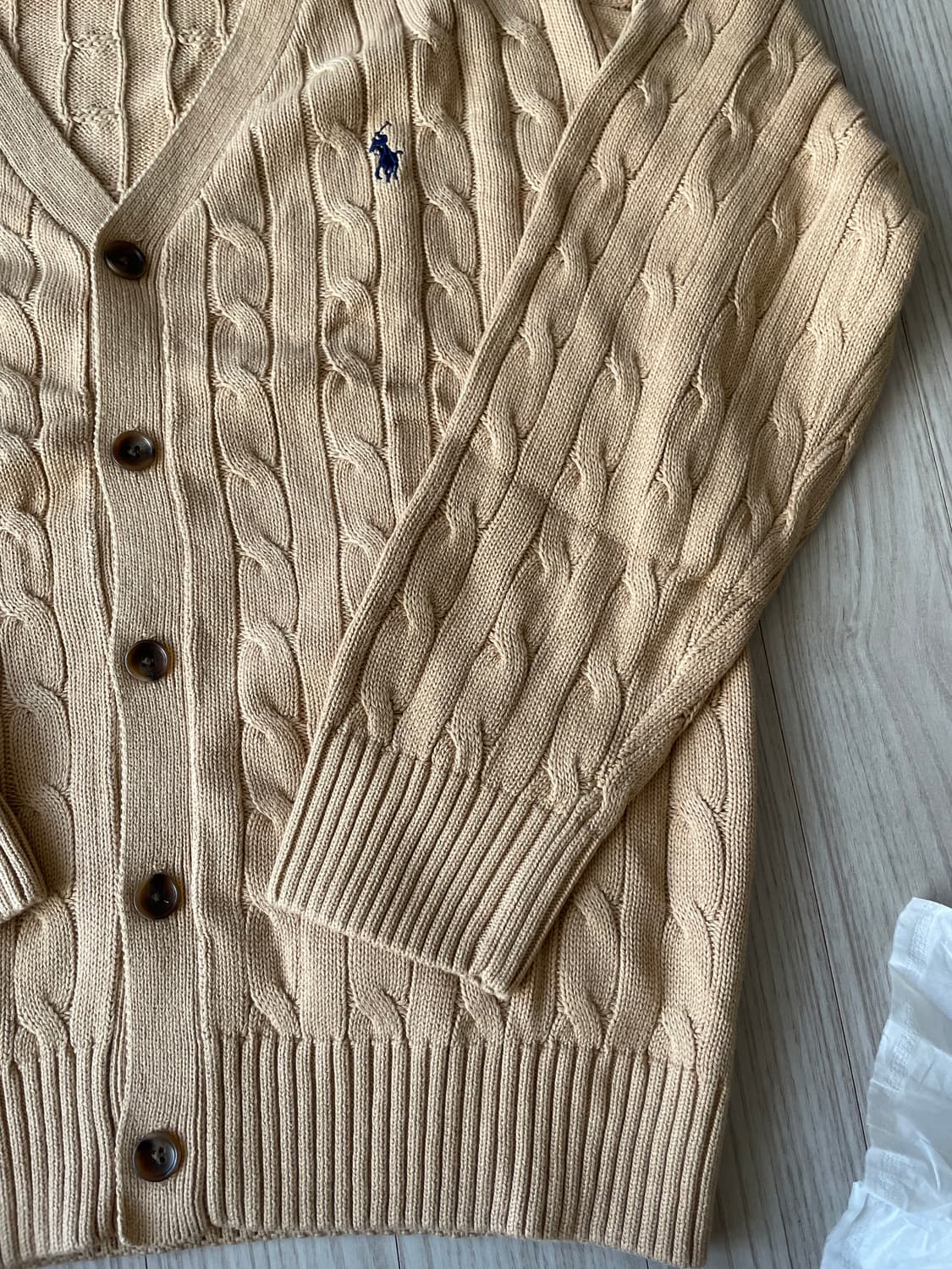 [새상품] 폴로 랄프로렌 케이블 가디건  상품이미지3