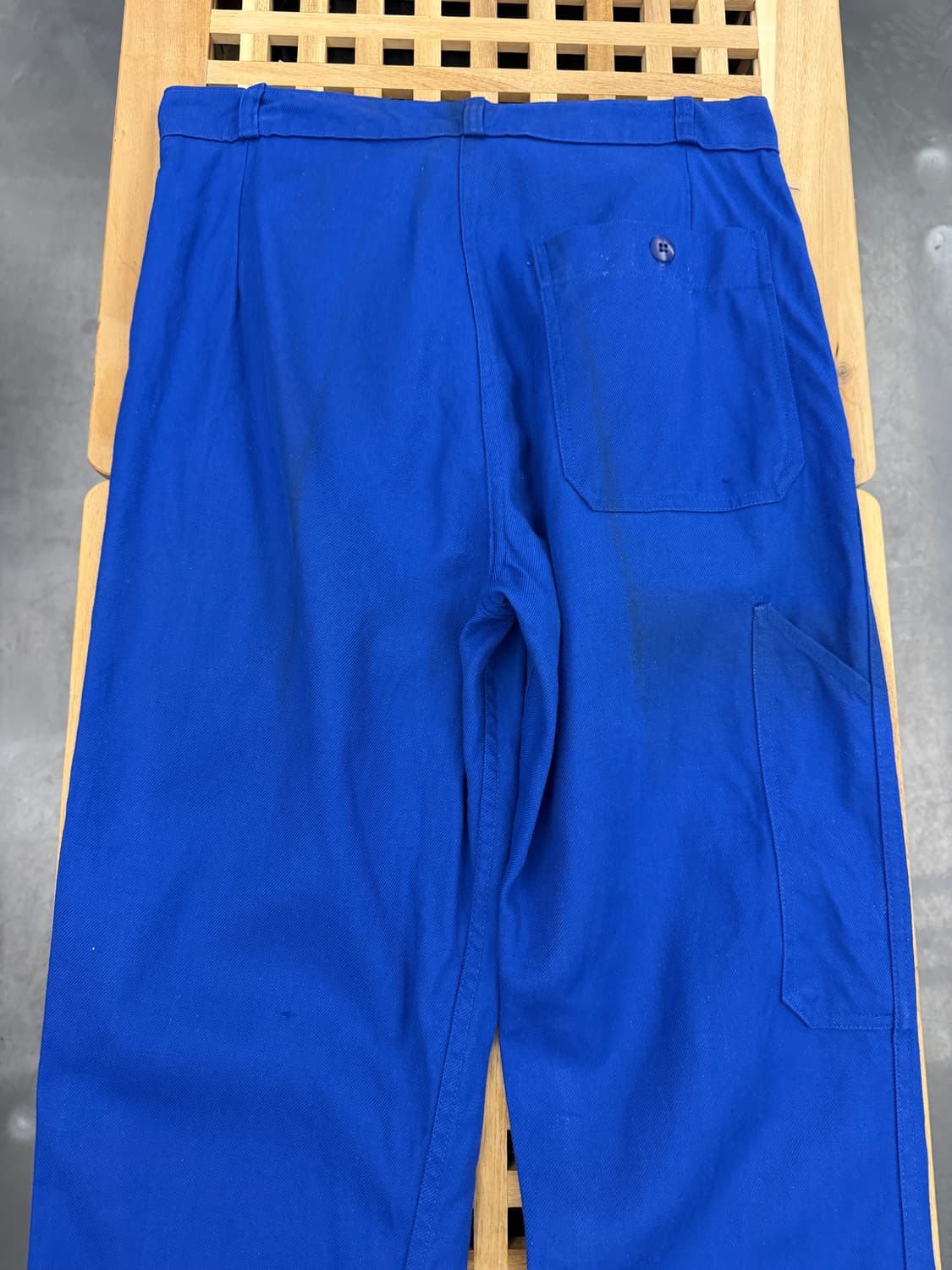OLD VINTAGE WASHED BLUE FRENCH 프렌치워크팬츠 상품이미지8