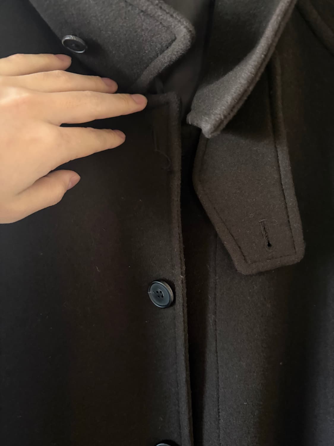 무신사스탠다드 캐시미어 블랜디드 발마칸 코트 상품이미지2