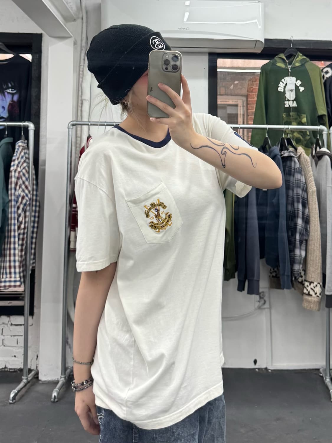 폴로 랄프로렌 포켓 로고 티셔츠 상품이미지2