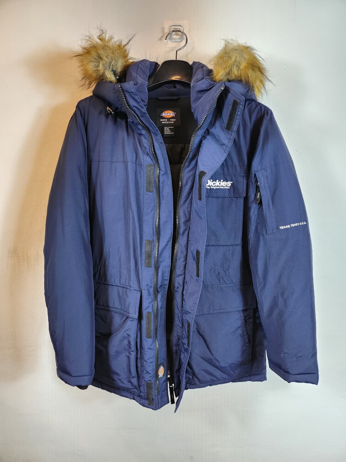 디키즈 네이비 후드패딩 95 M 상품이미지6