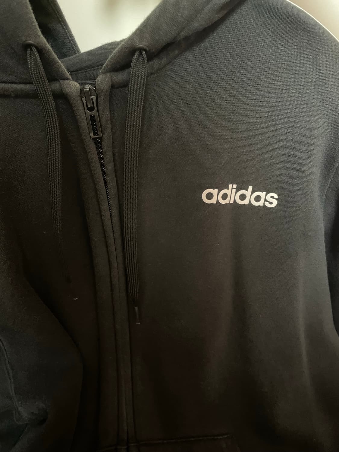 아디다스 로고 후드집업 상품이미지1