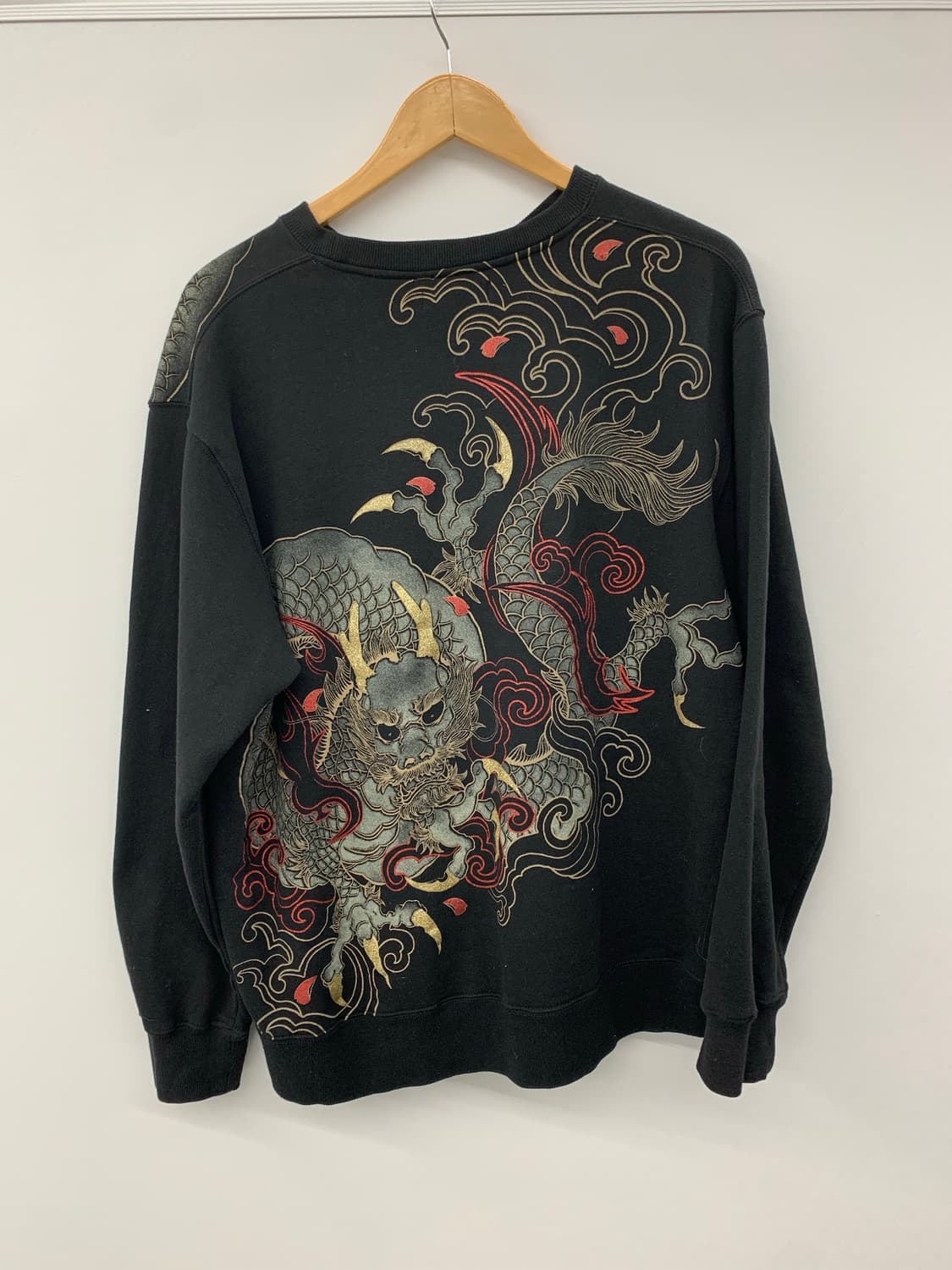 재패니즈 드래곤 프린팅 맨투맨 상품이미지6