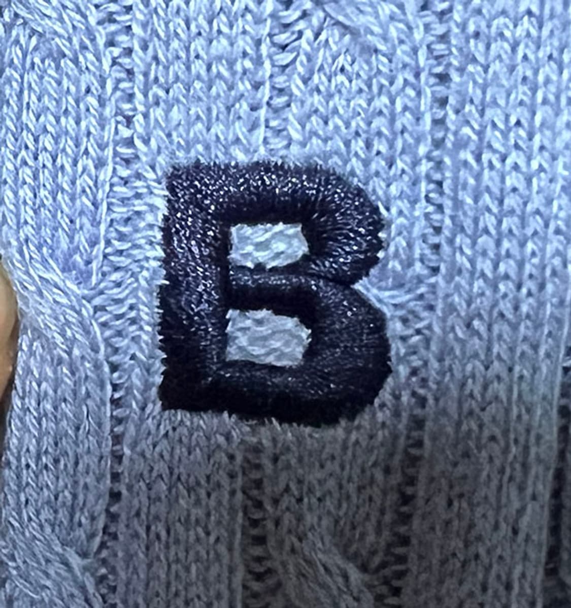 BENSIMON 시그니처 B로고 여자 니트가디건 새상품 L 100 77 상품이미지4