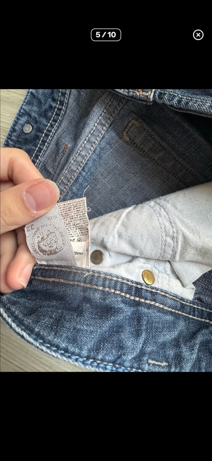 디젤 w32 L32 세미와이드 청팬츠 판매합니다  상품이미지5