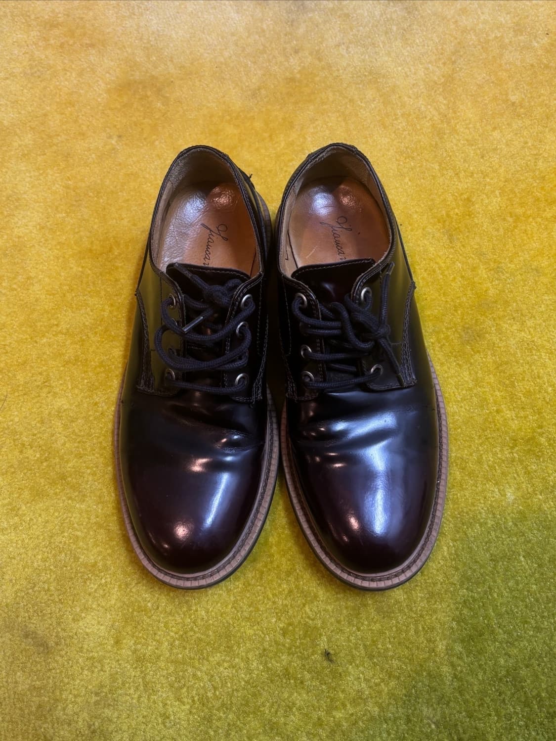 지안카를로 모렐리(Giancarlomorelli)버건디 더비 슈즈 상품이미지3