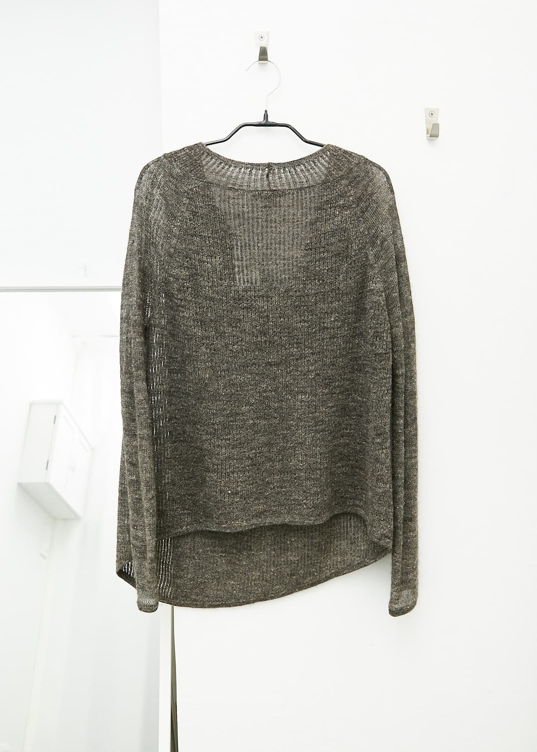 Alpaca Linen Cowl Neck Sweater 상품이미지4