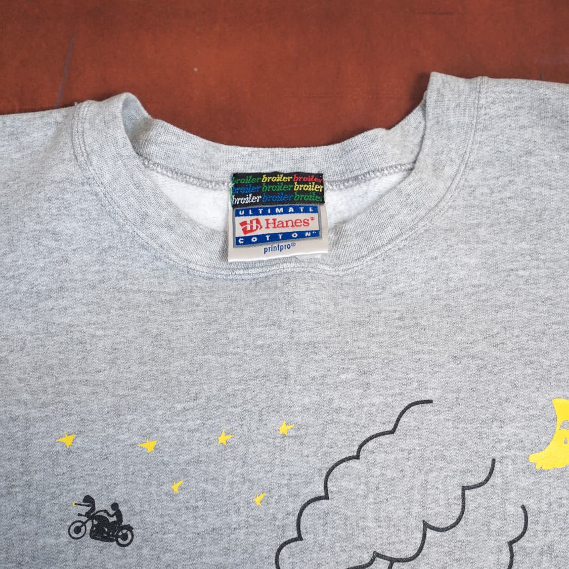 90s Hanes X Broiler 빈티지 스웻셔츠 상품이미지6