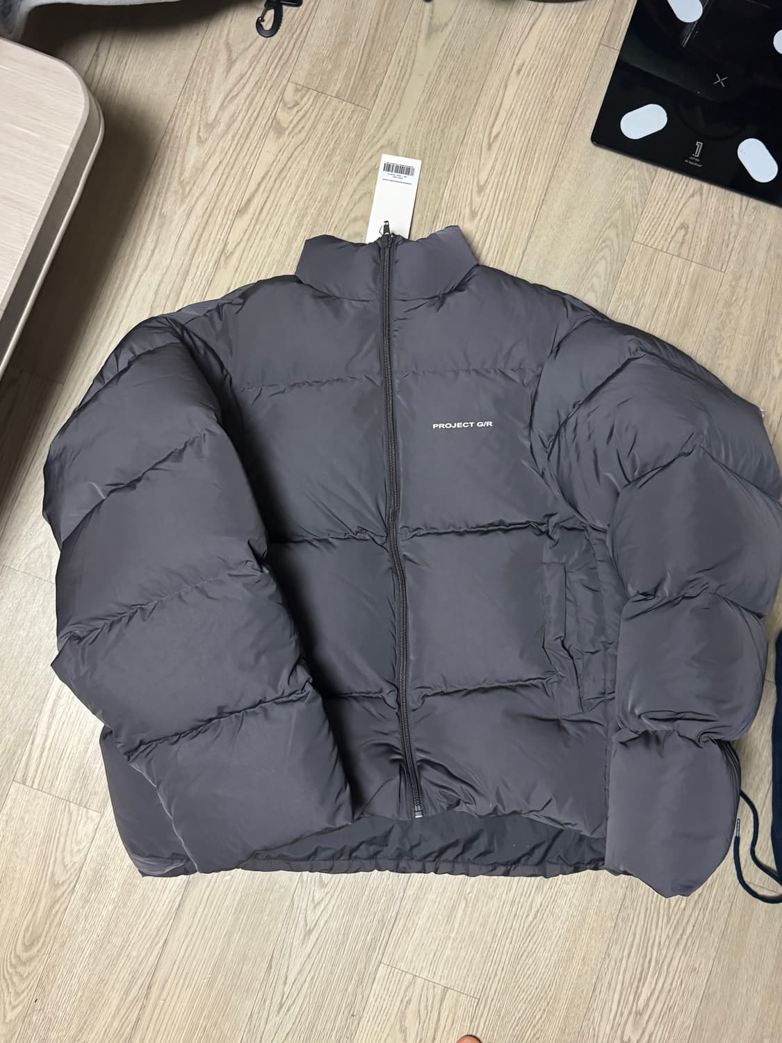 project/gr 그레일즈 스프린터 퍼퍼 패딩 그레이 상품이미지2