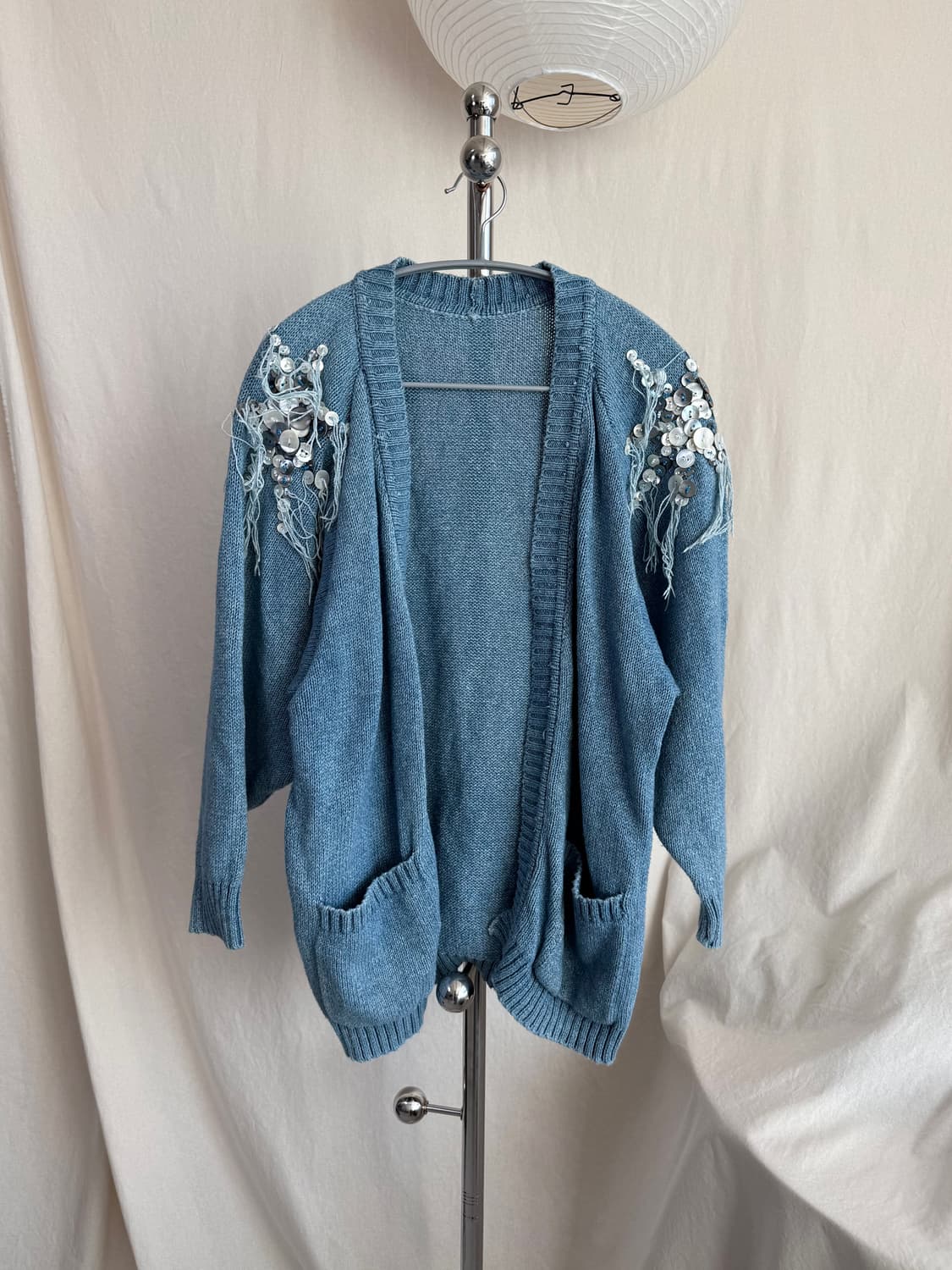 자개 버튼 가디건 (Made in Italy) 상품이미지1