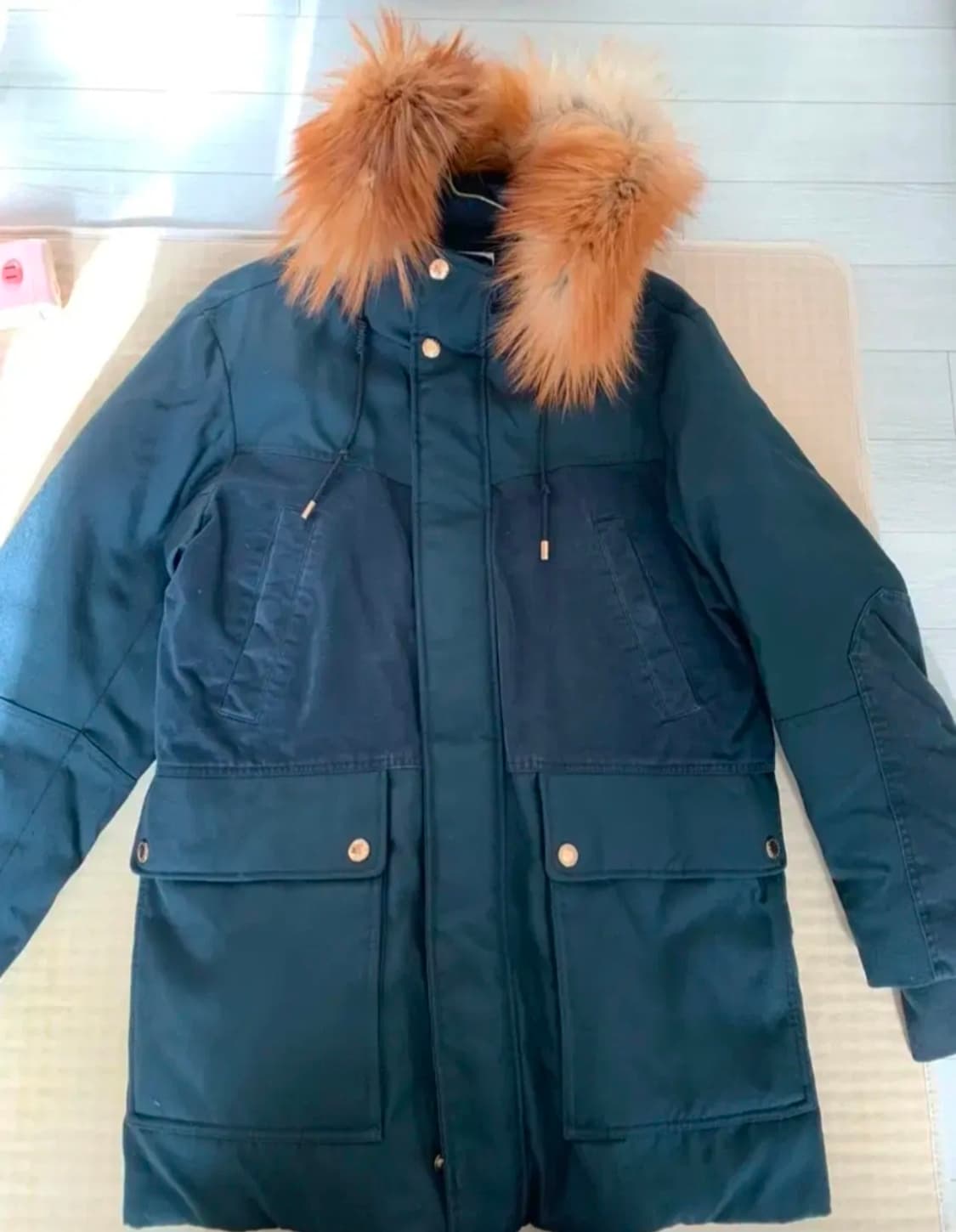 커스텀멜로우 패딩코트 폭스퍼 105 잠바 티아이포맨 시리즈 지오송지오 상품이미지1