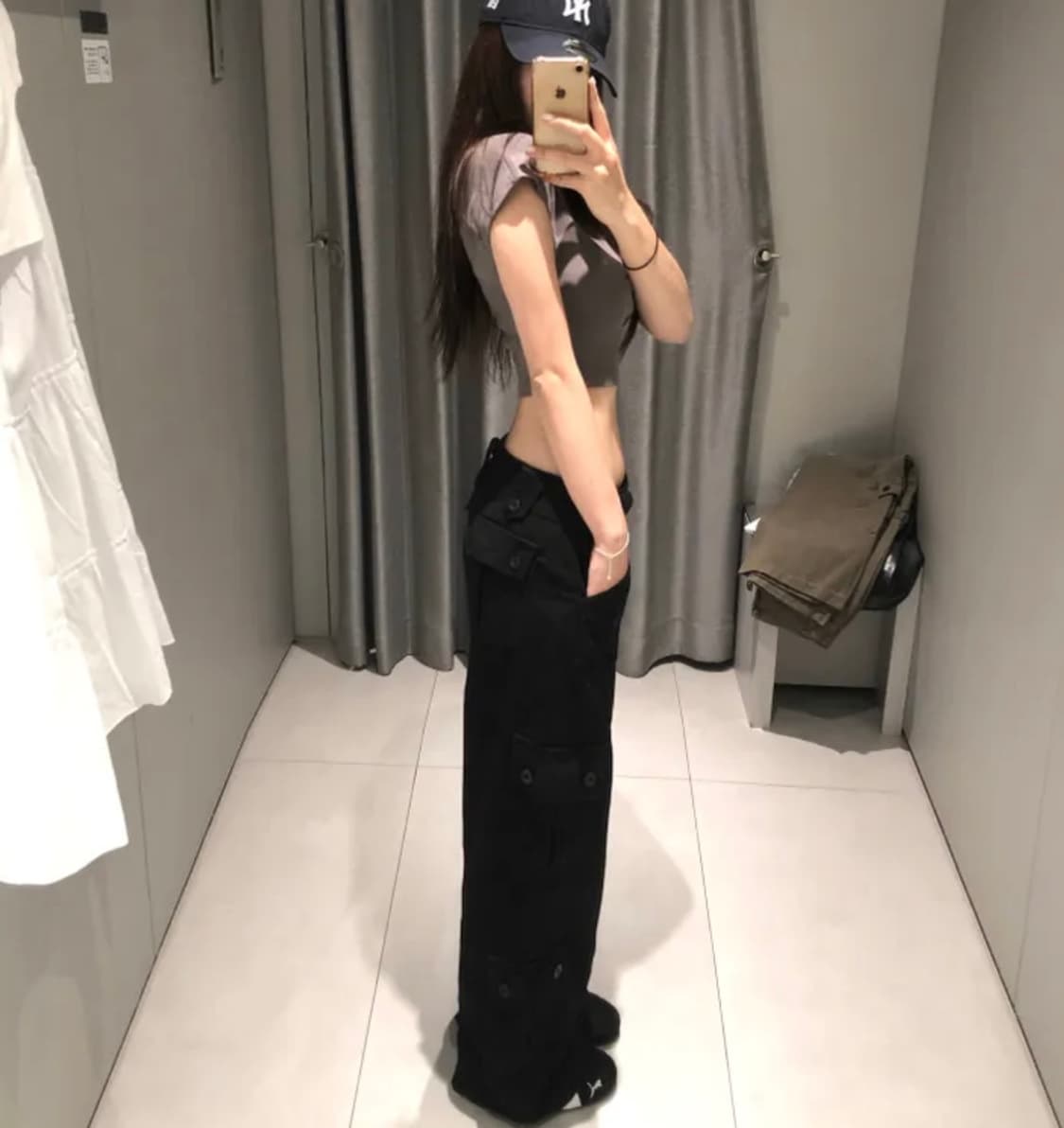 지브 로우라이즈 카고팬츠 상품이미지2