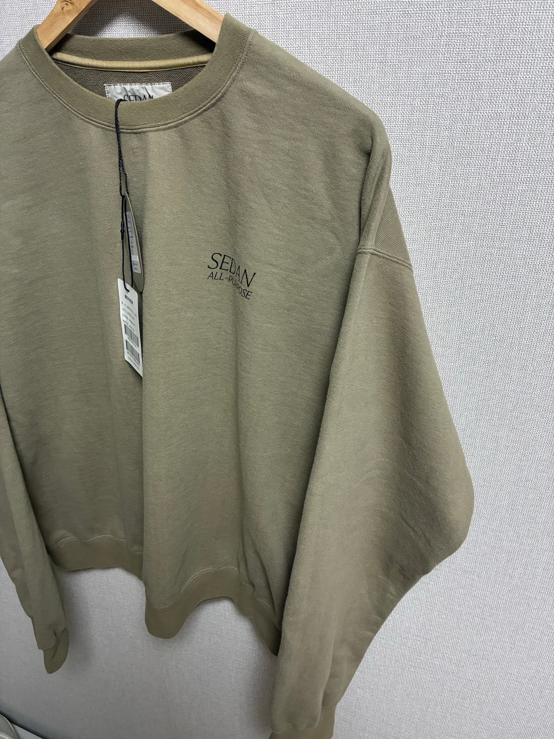 세단올퍼포즈 sedan all purpose 스웻셔츠 L사이즈 상품이미지6