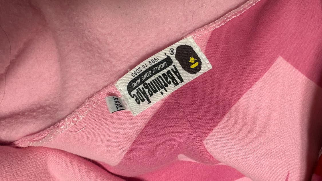 베이프 후드집업 XXL 상품이미지4