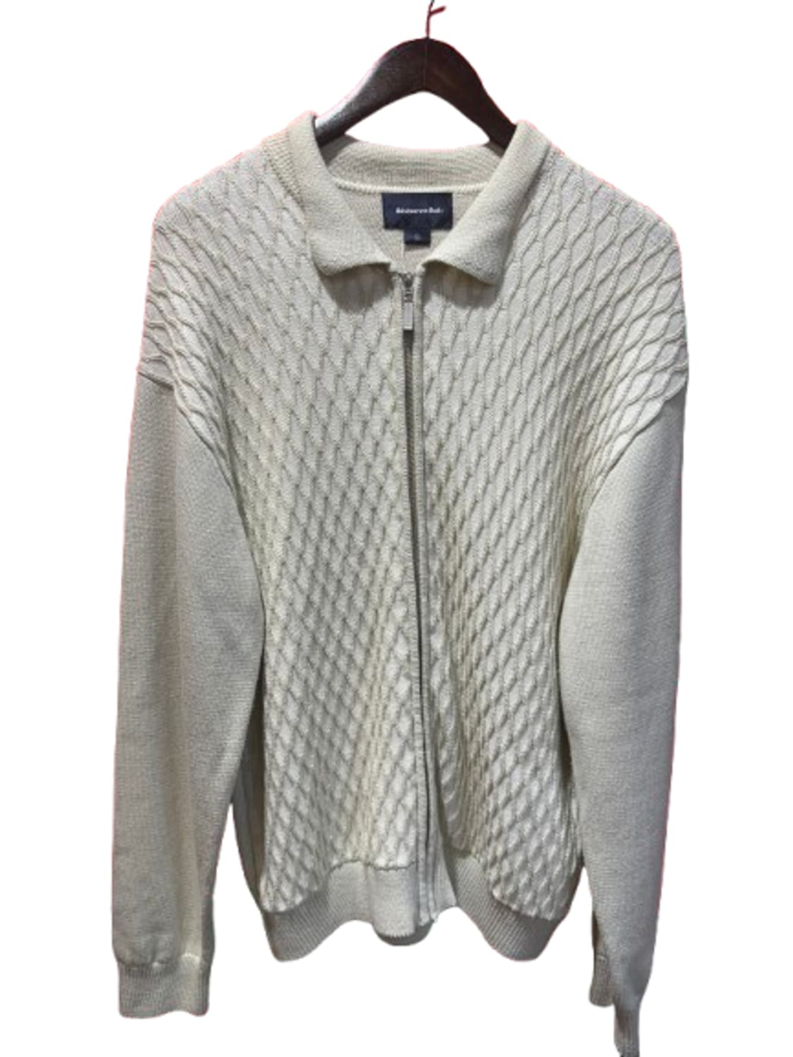 THISISNEVERTHAT 카라 니트 집업 상품이미지1