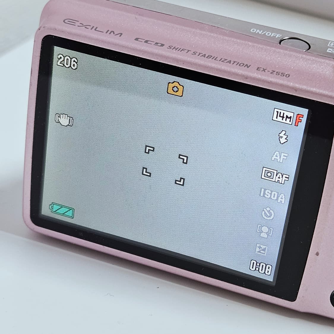 Casio 엑슬림 z550 상품이미지5