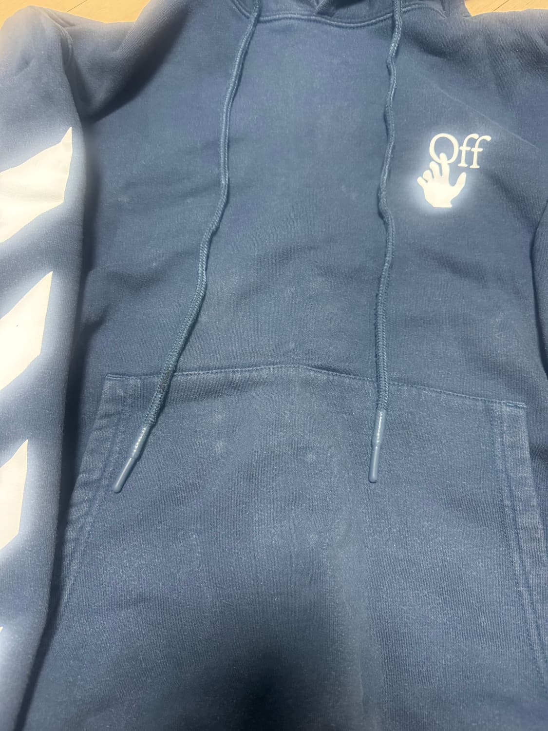오프화이트 후드티 m 상품이미지5