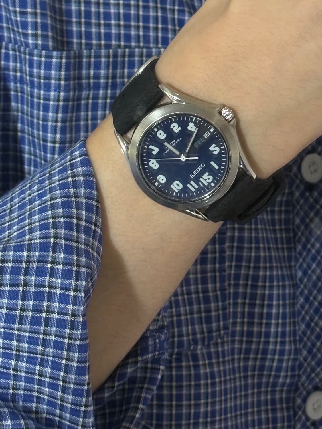 Seiko 빈티지 쿼츠 시계 상품이미지6