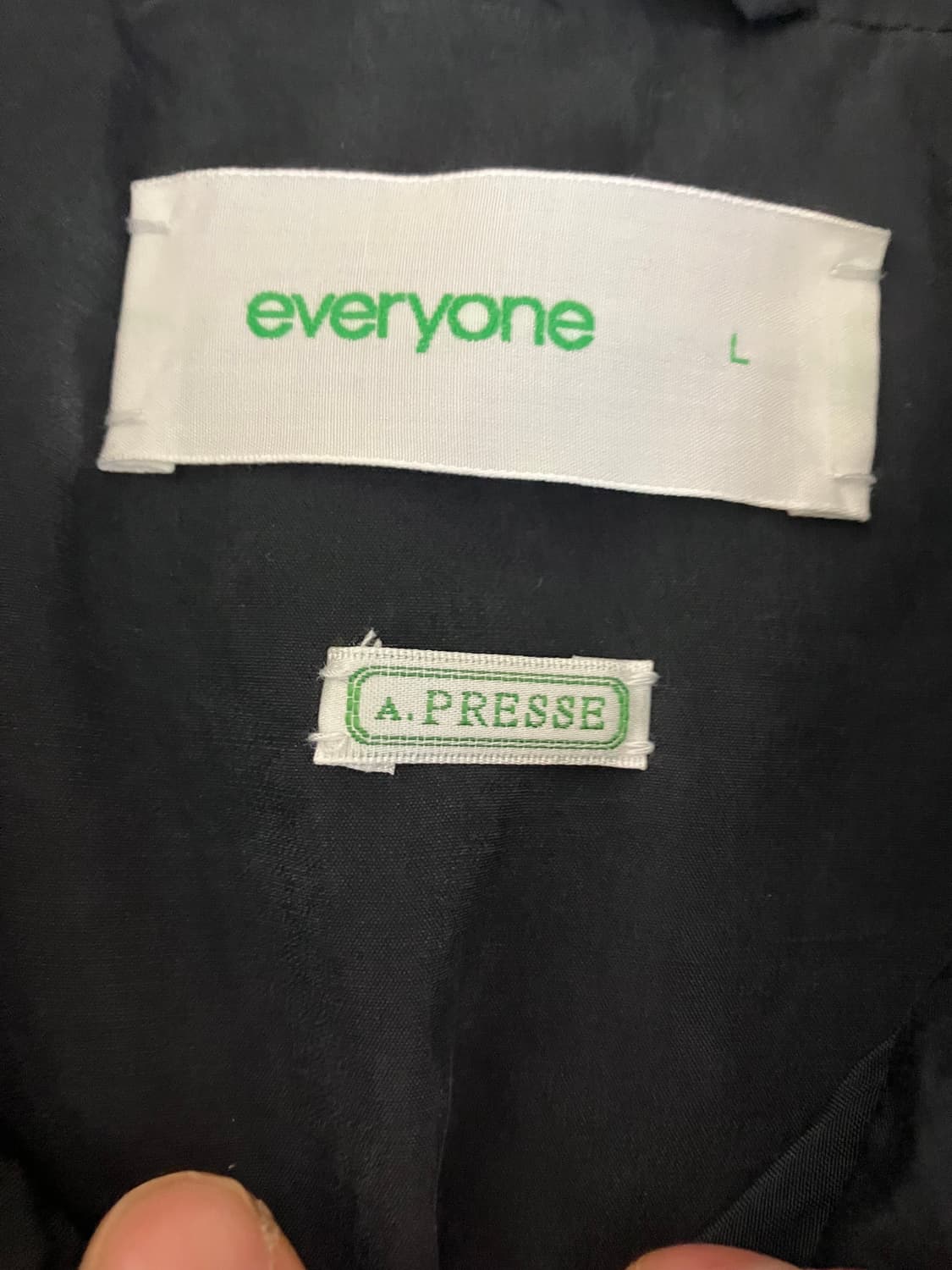 A.PRESSE for everyone Silk Taffeta Coach 상품이미지5