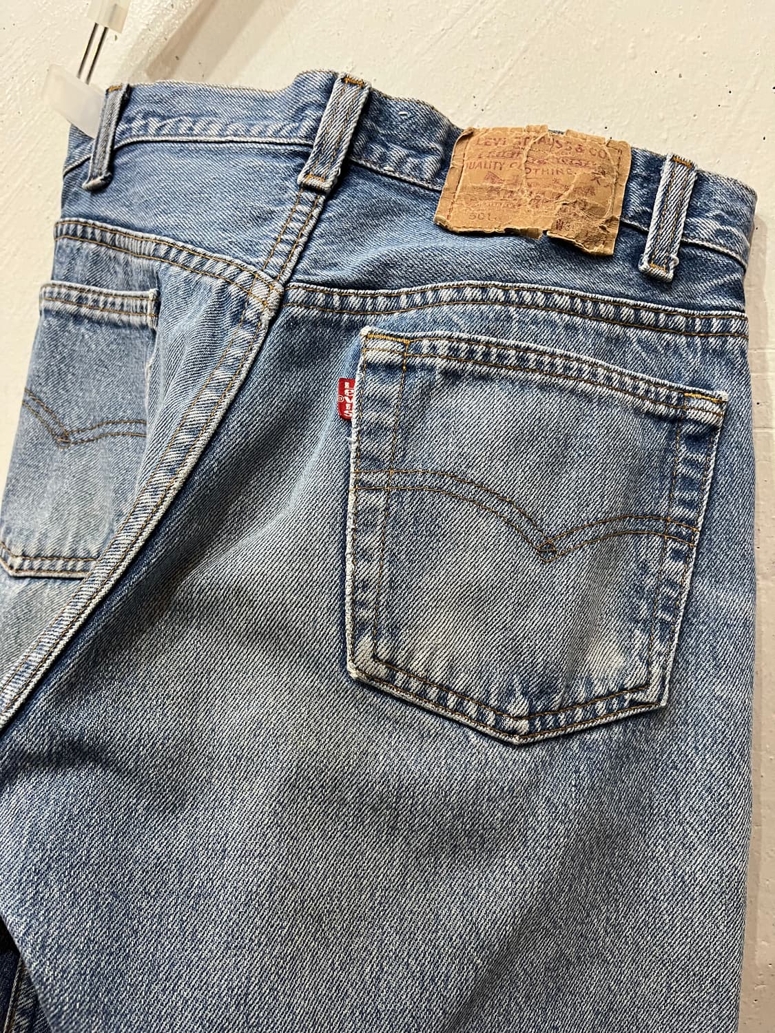 90s 리바이스501xx 데님팬츠 Made in USA (27) 상품이미지7
