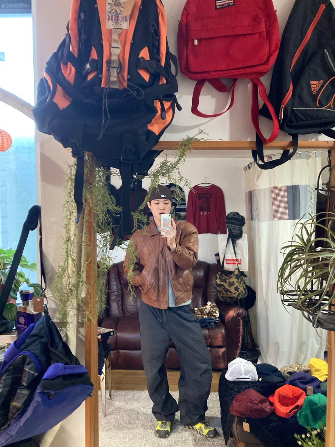 플레이보이 90‘s 램스킨 레더자켓 상품이미지3