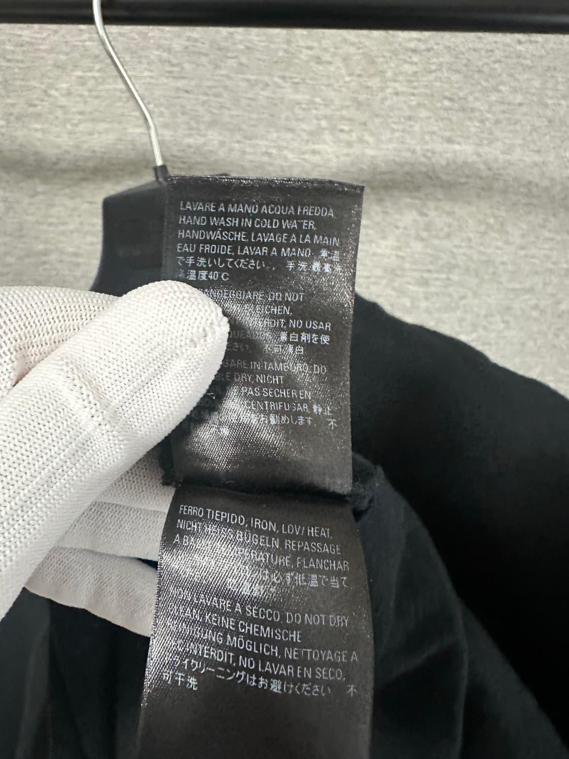 발렌시아가 BB로고 반팔 블랙 (XXS/M) 상품이미지5