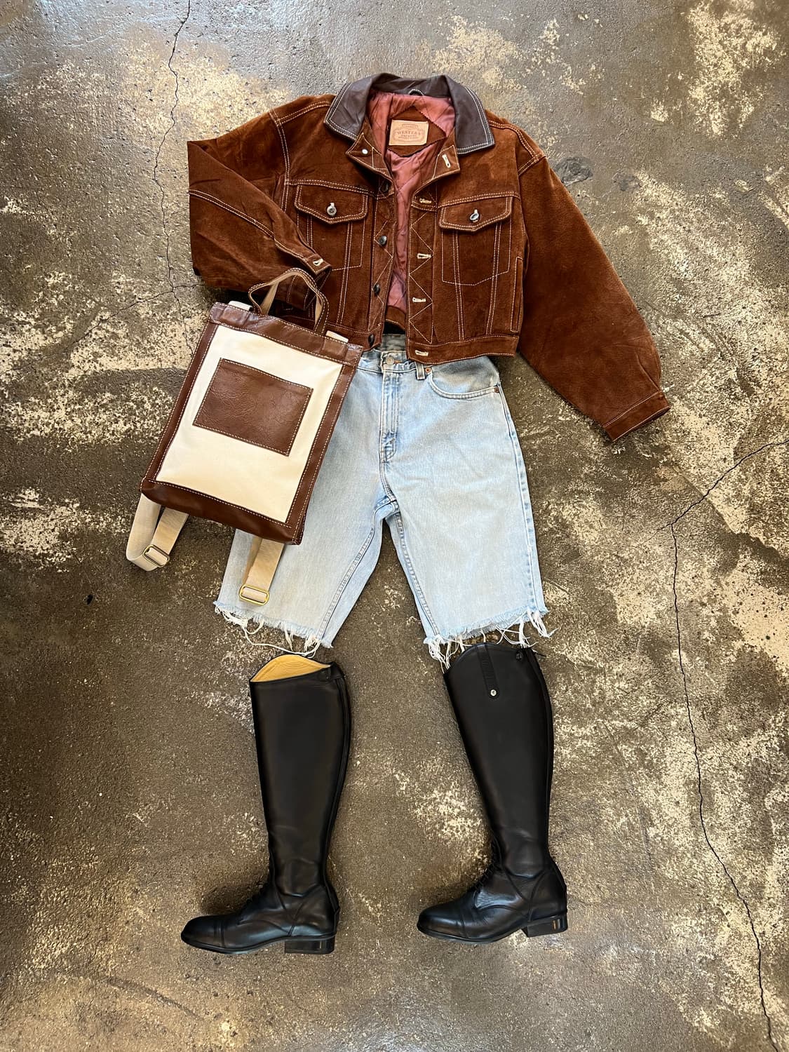 [JPN] Hand Made 가죽 캔버스 토트백&백팩 상품이미지2