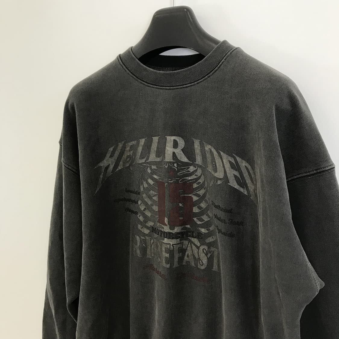 아웃스탠딩 피그먼트 스웻셔츠 [M사이즈] 상품이미지2