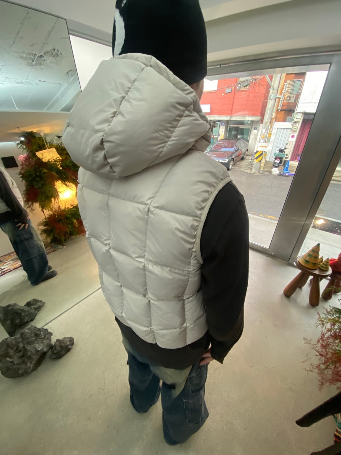 999휴머니티 구스 다운 패딩 베스트 상품이미지1