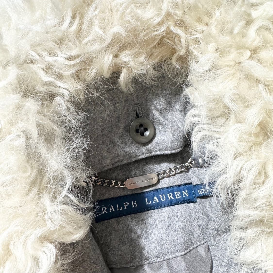 랄프로렌 양털카라 덕다운 패딩 베스트 상품이미지5