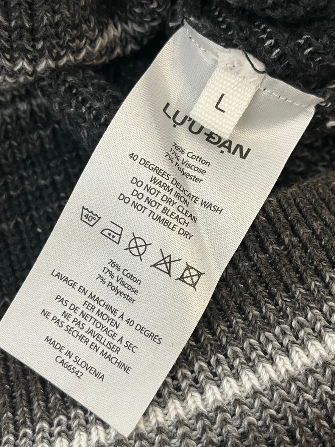 Luudan 루단 데미지드 니트 상품이미지6