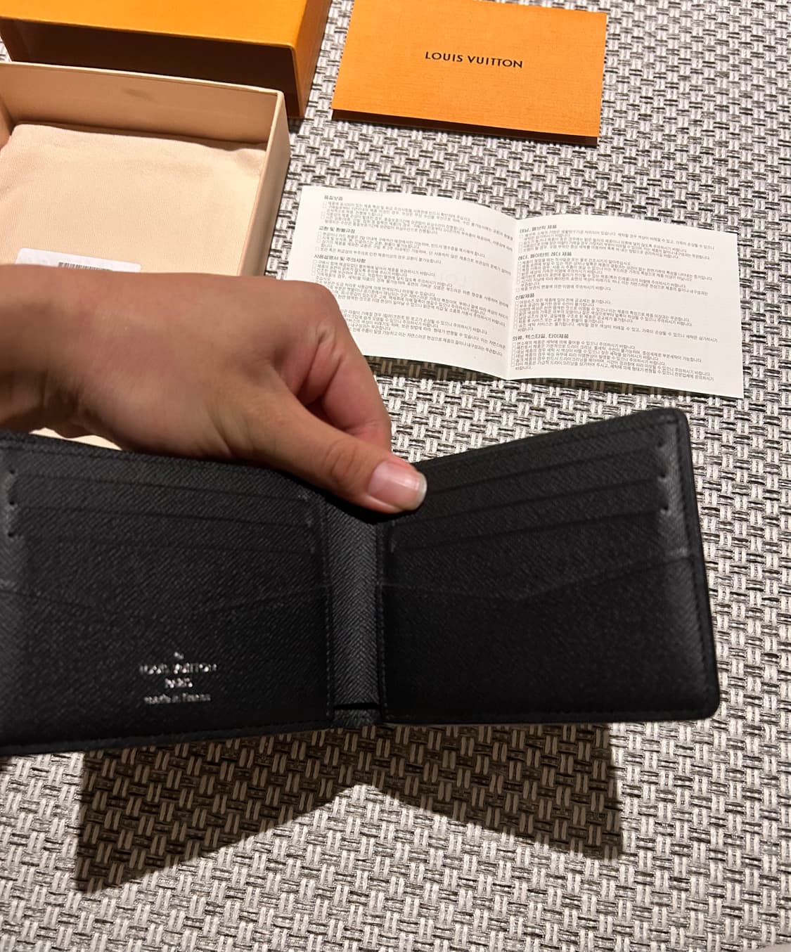 [새상품급] 루이비통 이클립스 반지갑 슬렌더 월릿 상품이미지4