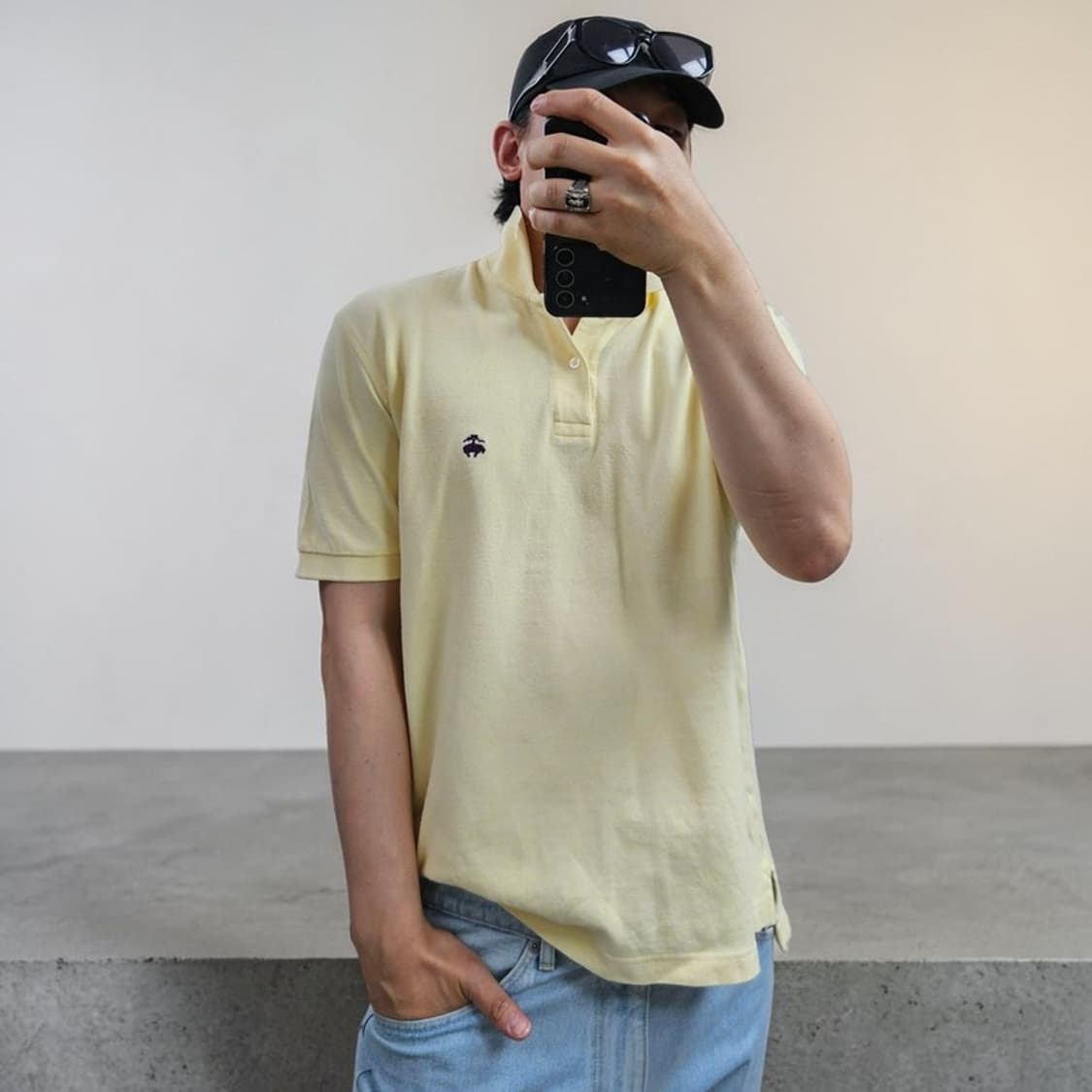 브룩스브라더스 PK셔츠 반팔 카라티 M0331 상품이미지1